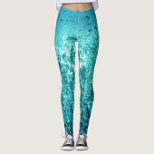 "Ocean Bliss Bubbles Leggings" Leggings (Vorderseite)