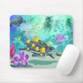 Ocean Bliss Mouse Pad Mousepad (Mit Mouse)