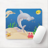 Ocean Bliss Mouse Pad Mousepad (Mit Mouse)