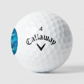 Ocean Blue 60 & Sensational Birthday Party Golfball (Logo)