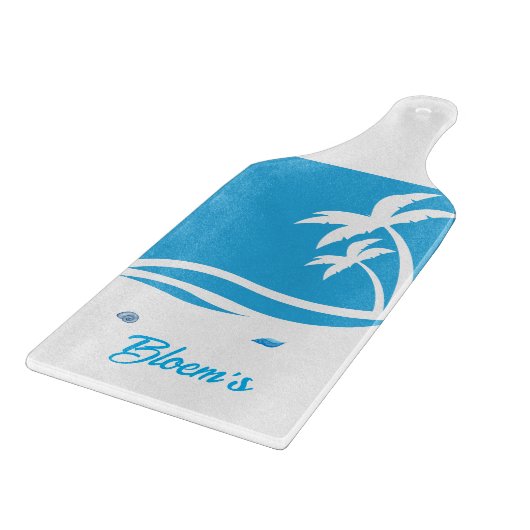 Ocean Blue Beach individuell anpassen oder nicht s Schneidebrett (Ecke)