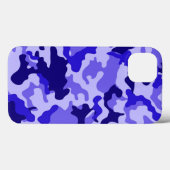 Ocean Blue Camouflage Case-Mate iPhone Hülle (Rückseite (Horizontal))