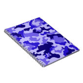 Ocean Blue Camouflage Notebook Notizblock (Rechte Seite)