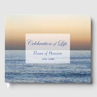 Ocean Blue Celebration of Life Memorial Gästebuch