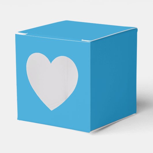 Ocean Blue Favor Box Geschenkschachtel (Vorderseite)