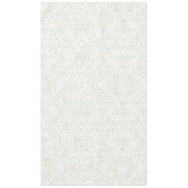 Ocean Blue Gold Sandpunkte Tischdecke (Vorderseite)