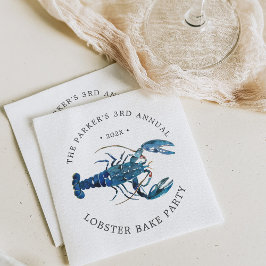 Ocean Blue Hummer Bake Serviette