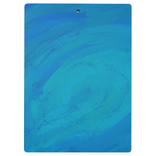 Ocean Blue Klemmbrett (Rückseite)
