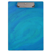 Ocean Blue Klemmbrett (Vorderseite)