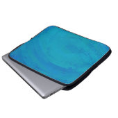 Ocean Blue Laptopschutzhülle (Vorne Knopf)