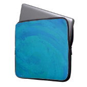 Ocean Blue Laptopschutzhülle (Vorderseite Links)