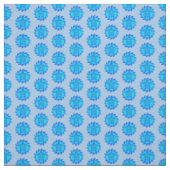 Ocean Blue Maori Sun Tribal Turtles Stoff (Muster)