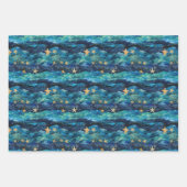 Ocean Blue Mermaid Geschenkpapier Set (Vorderseite 2)