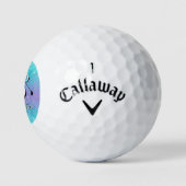 Ocean Blue Monogram Golfball (Logo)