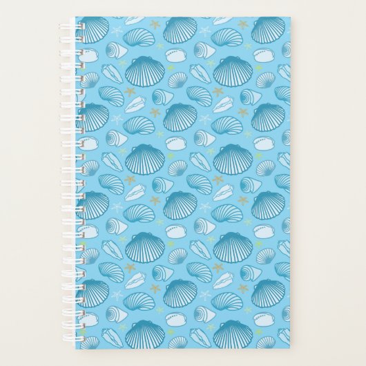 Ocean Blue Pattern Planer (Vorderseite)