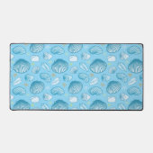 Ocean Blue Pattern Schreibtischunterlage (Vorderseite)