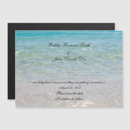 Ocean Blue Save the Date Magneteinladung