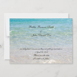 Ocean Blue Save the Date Magneteinladung