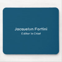 Ocean Blue Schlicht Elegante Moderner Minimalistis