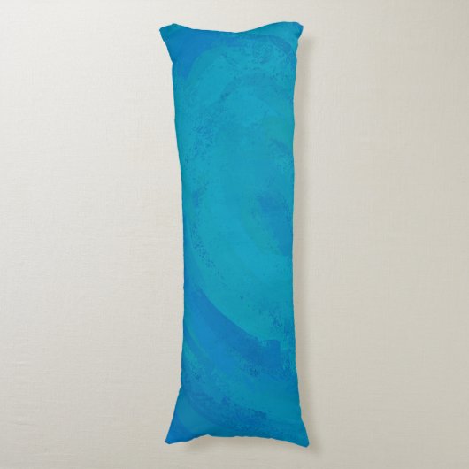 Ocean Blue Seitenschläferkissen (Vorderseite Vertikal)