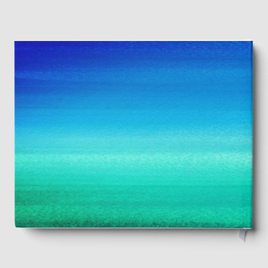 Ocean Blue Summer Beach House Vermietung Gästebuch (Rückseite)