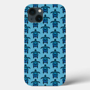 Ocean Blue Tribal Turtles Case-Mate iPhone Hülle
