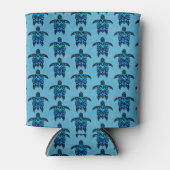 Ocean Blue Tribal Turtles Dosenkühler (Vorderseite)