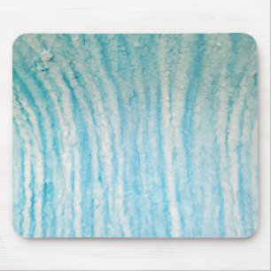 Ocean Blue und White Abstrakt Canvas Print Triptyc Mousepad