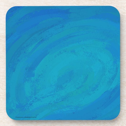 Ocean Blue Untersetzer (Vorderseite)