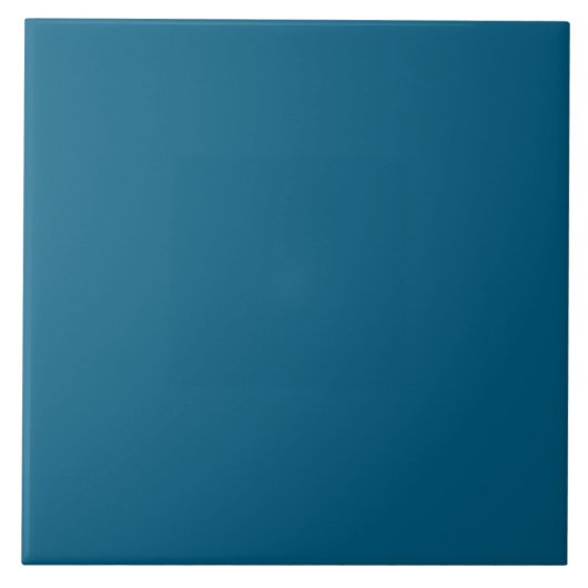 Ocean Blue, Vollfarbe, Fliese (Vorderseite)