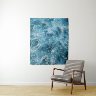 Ocean Blue Wandteppich