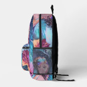 Ocean Blue Watercolor Meerjungfrau Rucksack (Rechts)