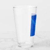 Ocean Blue Waves Sommerzeit Glas (Rechts)