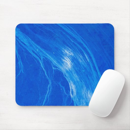 Ocean Blue Waves Sommerzeit Mousepad (Mit Mouse)