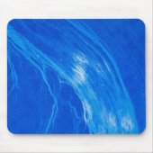 Ocean Blue Waves Sommerzeit Mousepad (Vorne)