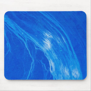 Ocean Blue Waves Sommerzeit Mousepad