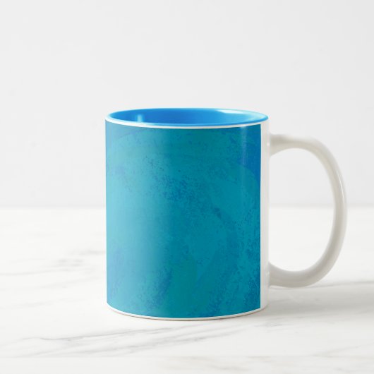 Ocean Blue Zweifarbige Tasse (Rechts)