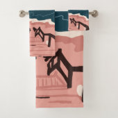 Ocean Blues Badhandtuch Set (Insitu)