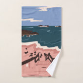 Ocean Blues Badhandtuch Set (Handtuch)