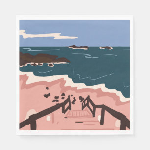 Ocean Blues Serviette