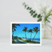 Ocean Boulevard, Palm Beach, Florida Vintag Postkarte (Stehend Vorderseite)