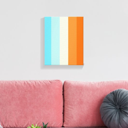 Ocean Breathe Leinwand (Insitu (Wohnzimmer))