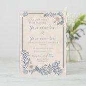 Ocean Breeze Invitation Einladung (Stehend Vorderseite)