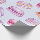 Ocean Breeze Macarons Geschenkpapier (Ecke)