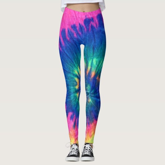 Ocean Breeze mischen Farben Legging's Leggings (Vorderseite)