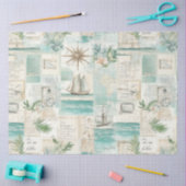 Ocean Breeze Pattern Seidenpapier (Basteln)