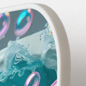 Ocean Breeze Pickleball - Niedlich Surf & Seashell Schläger (Linke Seite)