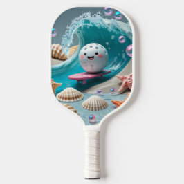 Ocean Breeze Pickleball - Niedlich Surf & Seashell Schläger