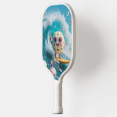 Ocean Breeze Pickleball - Niedlich Surf & Seashell Schläger (Links)