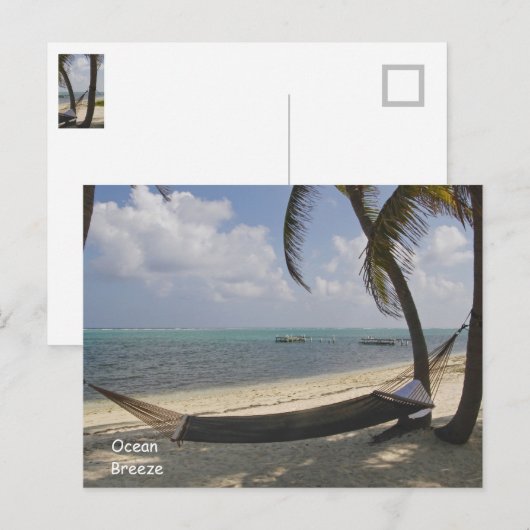 "Ocean Breeze" Postkarte (Vorne/Hinten)